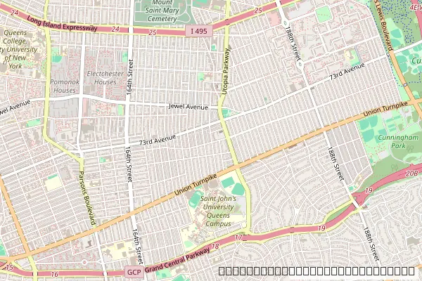 Map of a last-mile delivery zone in Queens, NYC, showing delivery van VAN-0142 entering the geofenced Delivery Zone A