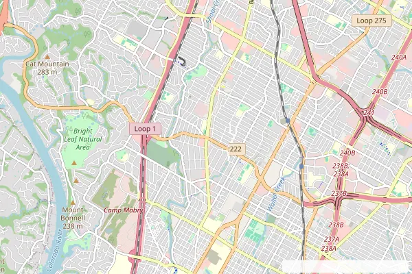 Map of a field sales territory boundary in Round Rock, TX, confirming a sales rep's location at 12 Market Street matches the North Corridor territory
